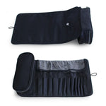 Trousse de Toilette Trousse de Rangement pour Pinceaux de Maquillage Trousse de Maquillage Pliable Multifonctionnelle
