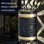 HP-2106 80LM 2 LED Capteur de lumière automatique solaire extérieur Applique murale LED de jardin, Lumière blanche, Lumière chaude, Lumière colorée