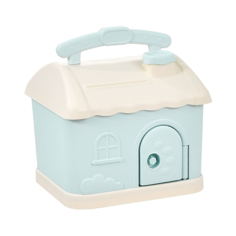 Tirelire de rangement souhaitée pour dessin animé pour enfants, Petite maison bleue, Petite maison rose