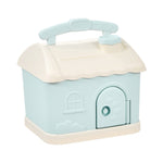 Tirelire de rangement souhaitée pour dessin animé pour enfants, Petite maison bleue, Petite maison rose