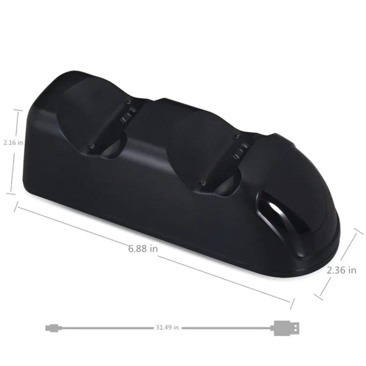 Chargeur LED pour manette sans fil PS4 DOBE, poignée de chargement, TP4-889