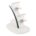 Support de charge double pour manettes IPLAY avec micro-USB et poignée, compatible PS4 et Xbox One. Compatible avec les manettes PS4 et Xbox One.