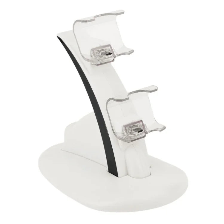 Support de charge double pour manettes IPLAY avec micro-USB et poignée, compatible PS4 et Xbox One. Compatible avec les manettes PS4 et Xbox One.