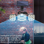 TG-TY075 Applique Murale Solaire 3 Têtes Rotatives, Détection Corporelle, Étanche pour Jardin Extérieur, Style :, 138 LED Séparables, 108 LED Séparables, 171 COB Séparables, 122 LED Séparables
