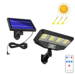TG-TY081 Lampe Murale Solaire LED à Détection Corporelle Étanche pour Extérieur avec Télécommande, Style : 138 LED Intégré, 160 LED Intégré, 138 COB Intégré, 160 COB Intégré, 138 LED Séparable, 160 LED Séparable, 138 COB Séparable         ...