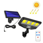 TG-TY081 Lampe Murale Solaire LED à Détection Corporelle Étanche pour Extérieur avec Télécommande, Style : 138 LED Intégré, 160 LED Intégré, 138 COB Intégré, 160 COB Intégré, 138 LED Séparable, 160 LED Séparable, 138 COB Séparable         ...