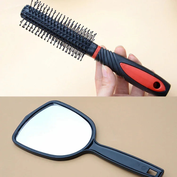 Peigne à Cheveux 6 en 1 avec Socle, Peigne de Massage pour le Cuir Chevelu, Peigne de Beauté