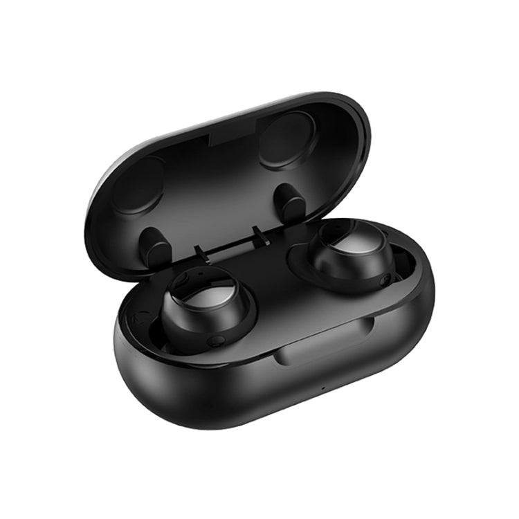 Écouteurs mini-intra-auriculaires de sport TWS-22 Bluetooth 5.0 étanches anti-bruit avec commandes tactiles, noir, blanc, orange, rose
