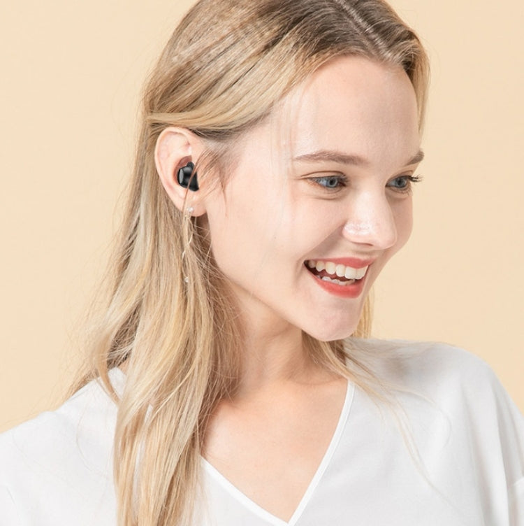 Écouteurs mini-intra-auriculaires de sport TWS-22 Bluetooth 5.0 étanches anti-bruit avec commandes tactiles, noir, blanc, orange, rose