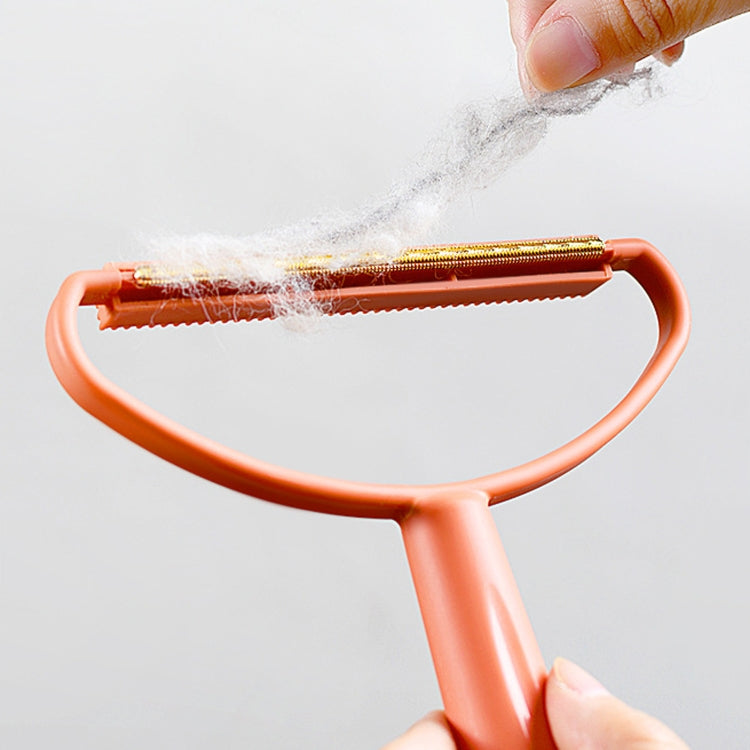 Brosse anti-bouloches pour cheveux, manteau en laine pour vêtements d'hiver, épilateur manuel et brosse anti-poils, bleu, orange