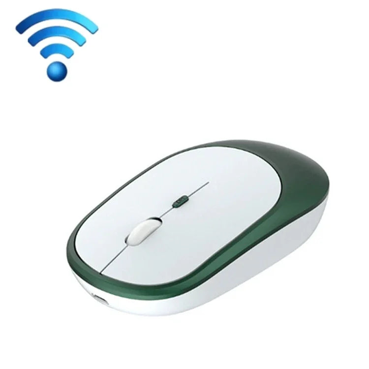 M030 4 Keys 1600DPI Laptop Office Mute Mouse, Style:, Wireless (Ink Green), Wireless (Blue), Wireless (Pink), Wireless (Gray), Wireless (White), Wireless (Black), Double Mode (Ink Green), Dual Mode (Pink), Double Mode (Gray), Double Mode (White)