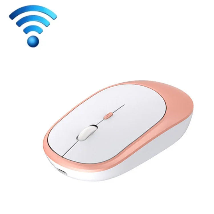 M030 4 Keys 1600DPI Laptop Office Mute Mouse, Style:, Wireless (Ink Green), Wireless (Blue), Wireless (Pink), Wireless (Gray), Wireless (White), Wireless (Black), Double Mode (Ink Green), Dual Mode (Pink), Double Mode (Gray), Double Mode (White)
