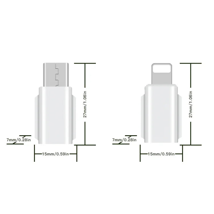 Adaptateur pour smartphone RCSTQ pour DJI OSMO Pocket 1/2, 8 broches