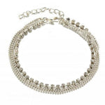 Cheville Chaîne Femme Bijoux De Pied Simple Mince Réglable Fil Cheville Été Plage
