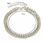 Cheville Chaîne Femme Bijoux De Pied Simple Mince Réglable Fil Cheville Été Plage