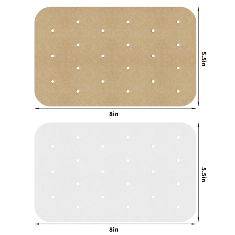 0303-1 Papier absorbant l'huile multifonctionnel pour friteuse à air, 200 pièces