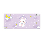 Tapis de souris chauffant électrique intelligent avec affichage numérique et minuterie pour bureau, prise CN, Lapin 80x33cm, Noir 80x33cm, Vert 60x36cm, Gris 60x36cm