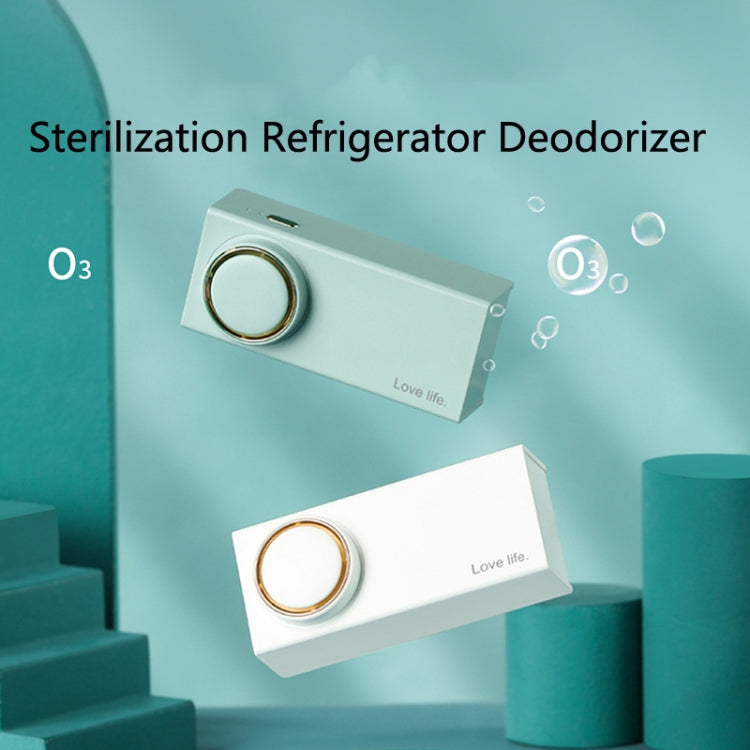 Désodorisant Stérilisation Réfrigérateur Désodorisation Anti-odeur Conservation Petit Purificateur d'Air de Voiture Domestique L18, L18 Blanc, L18 Vert