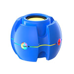 Effet lumière RGB Gyro forme enceinte Bluetooth sans fil, Blanc, Rose, Bleu, Noir, Rouge