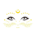20 autocollants de tatouage pour le visage, étanches, pour fête, mascarade, VS-011, VS-012, VS-013, VS-014, VS-015, VS-016, VS-017, VS-018, VS-019, VS-022, VS-023, VS-024, VS-025, VS-027, VS-028, VS-029, VS-030, VS-031, VS-032, VS-033