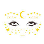 20 autocollants de tatouage pour le visage, étanches, pour fête, mascarade, VS-011, VS-012, VS-013, VS-014, VS-015, VS-016, VS-017, VS-018, VS-019, VS-022, VS-023, VS-024, VS-025, VS-027, VS-028, VS-029, VS-030, VS-031, VS-032, VS-033