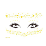 20 autocollants de tatouage pour le visage, étanches, pour fête, mascarade, VS-011, VS-012, VS-013, VS-014, VS-015, VS-016, VS-017, VS-018, VS-019, VS-022, VS-023, VS-024, VS-025, VS-027, VS-028, VS-029, VS-030, VS-031, VS-032, VS-033