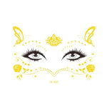 20 autocollants de tatouage pour le visage, étanches, pour fête, mascarade, VS-011, VS-012, VS-013, VS-014, VS-015, VS-016, VS-017, VS-018, VS-019, VS-022, VS-023, VS-024, VS-025, VS-027, VS-028, VS-029, VS-030, VS-031, VS-032, VS-033