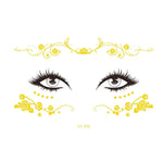 20 autocollants de tatouage pour le visage, étanches, pour fête, mascarade, VS-011, VS-012, VS-013, VS-014, VS-015, VS-016, VS-017, VS-018, VS-019, VS-022, VS-023, VS-024, VS-025, VS-027, VS-028, VS-029, VS-030, VS-031, VS-032, VS-033
