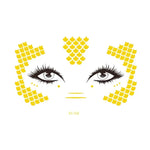 20 autocollants de tatouage pour le visage, étanches, pour fête, mascarade, VS-011, VS-012, VS-013, VS-014, VS-015, VS-016, VS-017, VS-018, VS-019, VS-022, VS-023, VS-024, VS-025, VS-027, VS-028, VS-029, VS-030, VS-031, VS-032, VS-033