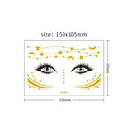 20 autocollants de tatouage pour le visage, étanches, pour fête, mascarade, VS-011, VS-012, VS-013, VS-014, VS-015, VS-016, VS-017, VS-018, VS-019, VS-022, VS-023, VS-024, VS-025, VS-027, VS-028, VS-029, VS-030, VS-031, VS-032, VS-033