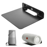 Support mural universel en métal pour enceinte Bluetooth, Dimensions : 15,5 x 13 x 3 cm