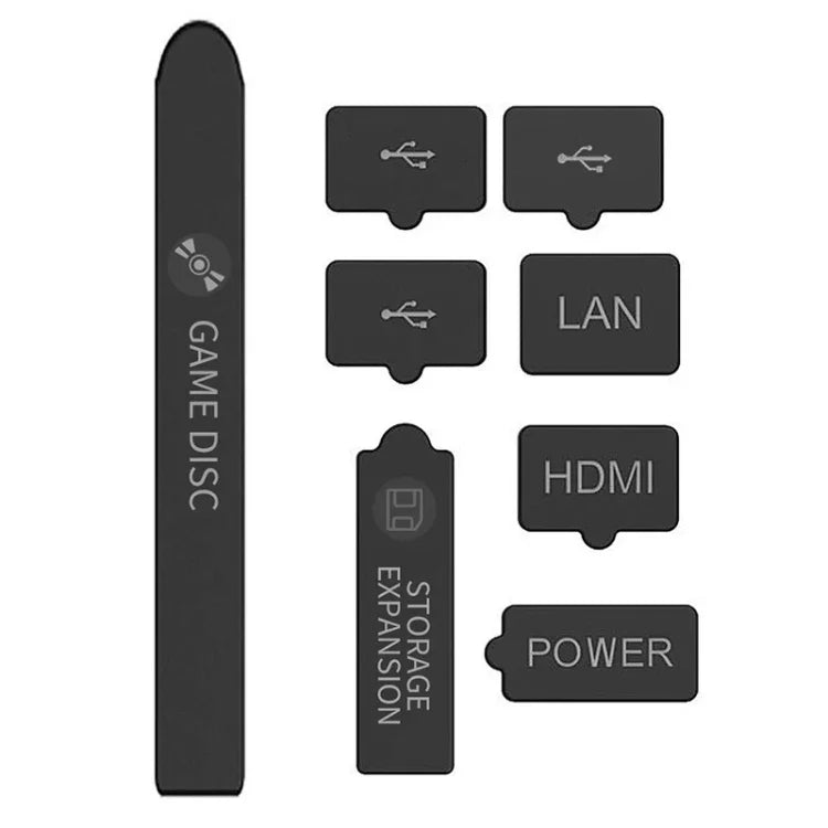 Kit anti-poussière pour console Xbox Series S/X, bouchon anti-poussière, style : édition standard, édition Deluxe