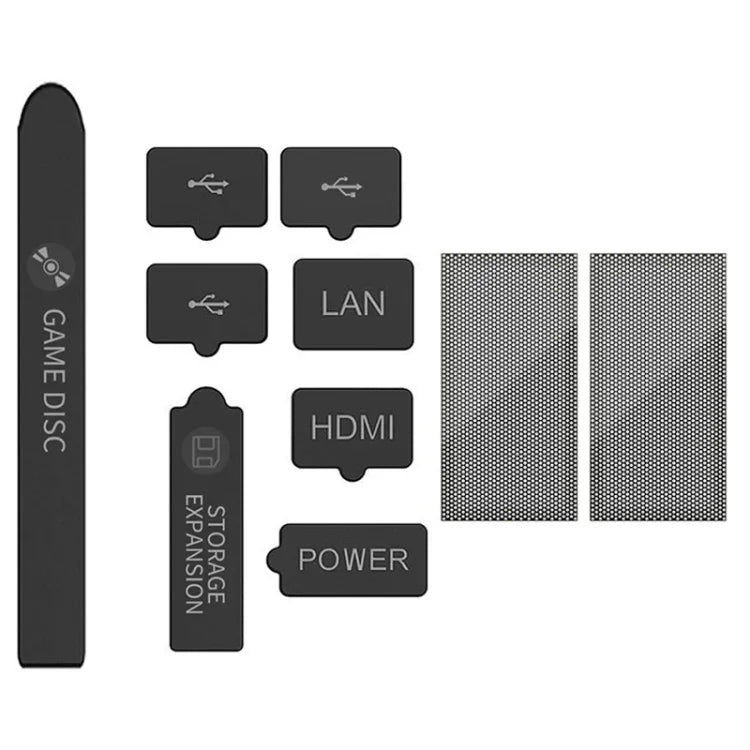 Kit anti-poussière pour console Xbox Series S/X, bouchon anti-poussière, style : édition standard, édition Deluxe