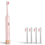 AW-175 Brosse à dents électrique sonique USB pour adulte, pour couple, Blanc, Rose, Vert, Noir