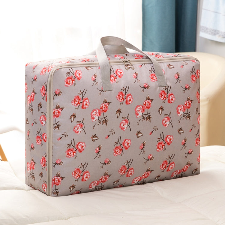 Sac de rangement zippé portable pour couette en tissu Oxford, résistant à l'humidité et imperméable, idéal pour les déménagements, 55x33x20cm, 58x38x22cm, 60x50x25cm