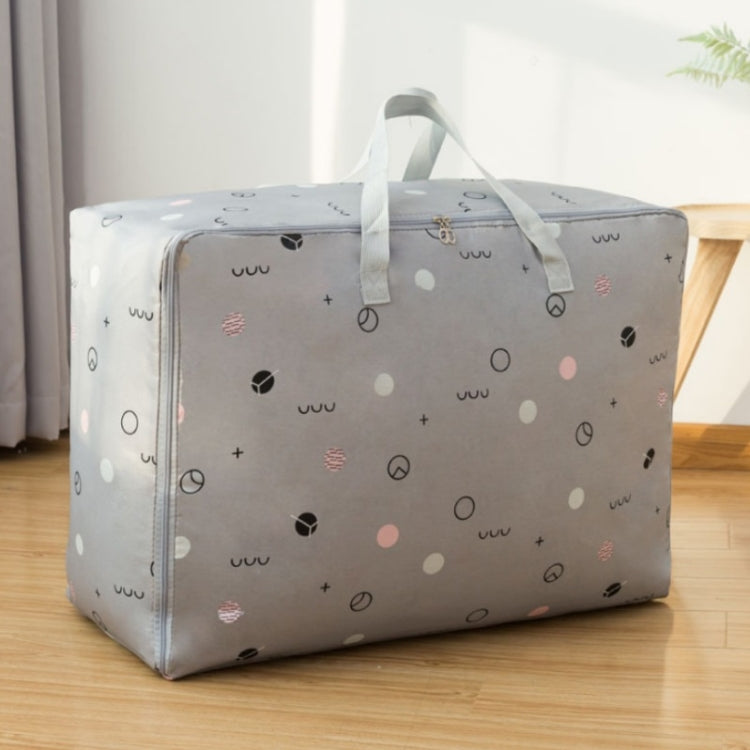 Sac de rangement zippé portable pour couette en tissu Oxford, résistant à l'humidité et imperméable, idéal pour les déménagements, 55x33x20cm, 58x38x22cm, 60x50x25cm