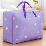 Sac de rangement zippé portable pour couette en tissu Oxford, résistant à l'humidité et imperméable, idéal pour les déménagements, 55x33x20cm, 58x38x22cm, 60x50x25cm