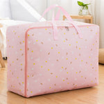 Sac de rangement zippé portable pour couette en tissu Oxford, résistant à l'humidité et imperméable, idéal pour les déménagements, 55x33x20cm, 58x38x22cm, 60x50x25cm