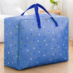 Sac de rangement étanche et résistant à l'humidité en tissu Oxford, sac de déménagement portable à fermeture éclair, 70x50x30cm