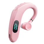 Q20 Casque Bluetooth 5.2 Sportif Stéréo avec Affichage Numérique et Crochet d'Oreille, Q20 Noir, Q20 Blanc, Q20 Vert, Q20 Rose, Q20 Jaune, Q20 Bleu