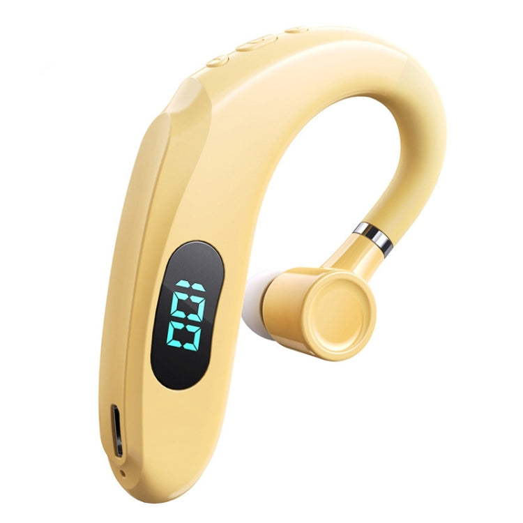 Q20 Casque Bluetooth 5.2 Sportif Stéréo avec Affichage Numérique et Crochet d'Oreille, Q20 Noir, Q20 Blanc, Q20 Vert, Q20 Rose, Q20 Jaune, Q20 Bleu