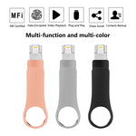 Clé USB en métal 3-en-1 pour ordinateur mobile USB 3.0 + 8 broches + USB-C / Type-C, 8 Go, 16 Go, 32 Go, 64 Go