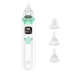 Aspirateur Nasal Électrique pour Bébé avec 3 Vitesses Réglables, Nettoyeur Nasal Électrique