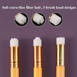 6 brosses de lavage nasal à poils doux pour éliminer les points noirs et nettoyer en profondeur les pores du nez