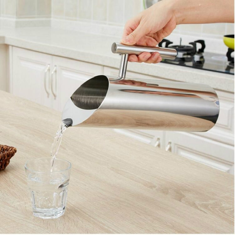 Pichet/Carafe en acier inoxydable pour cocktails, pichets droits, bouilloires froides, pichets à jus, cafetières, 2L, 1.5L, 1L