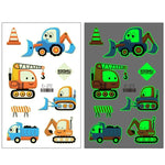 20 autocollants de tatouage temporaire imperméables et lumineux pour enfants, motifs de voitures de transport, Ei-261, Ei-262, Ei-263, Ei-264, Ei-265, Ei-266, Ei-267, Ei-268, Ei-269, Ei-270, Ei-271, Ei-272, Ei-273, Ei-274, Ei-275, Ei-276