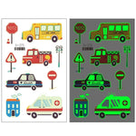 20 autocollants de tatouage temporaire imperméables et lumineux pour enfants, motifs de voitures de transport, Ei-261, Ei-262, Ei-263, Ei-264, Ei-265, Ei-266, Ei-267, Ei-268, Ei-269, Ei-270, Ei-271, Ei-272, Ei-273, Ei-274, Ei-275, Ei-276