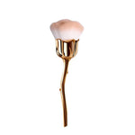 Pinceau à Maquillage Fleur Rose Pinceau à Poudre Libre Outils de Beauté