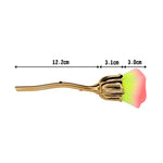 Pinceau à Maquillage Fleur Rose Pinceau à Poudre Libre Outils de Beauté