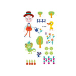 20 PCS Autocollants de tatouage animaux de dessin animé mignons imperméables et anti-transpiration pour enfants, EC-581, EC-582, EC-583, EC-584, EC-585, EC-590, EC-531, EC-591, EC-592, EC-593, EC-594, EC-614, EC-615, EC-617, EC-618